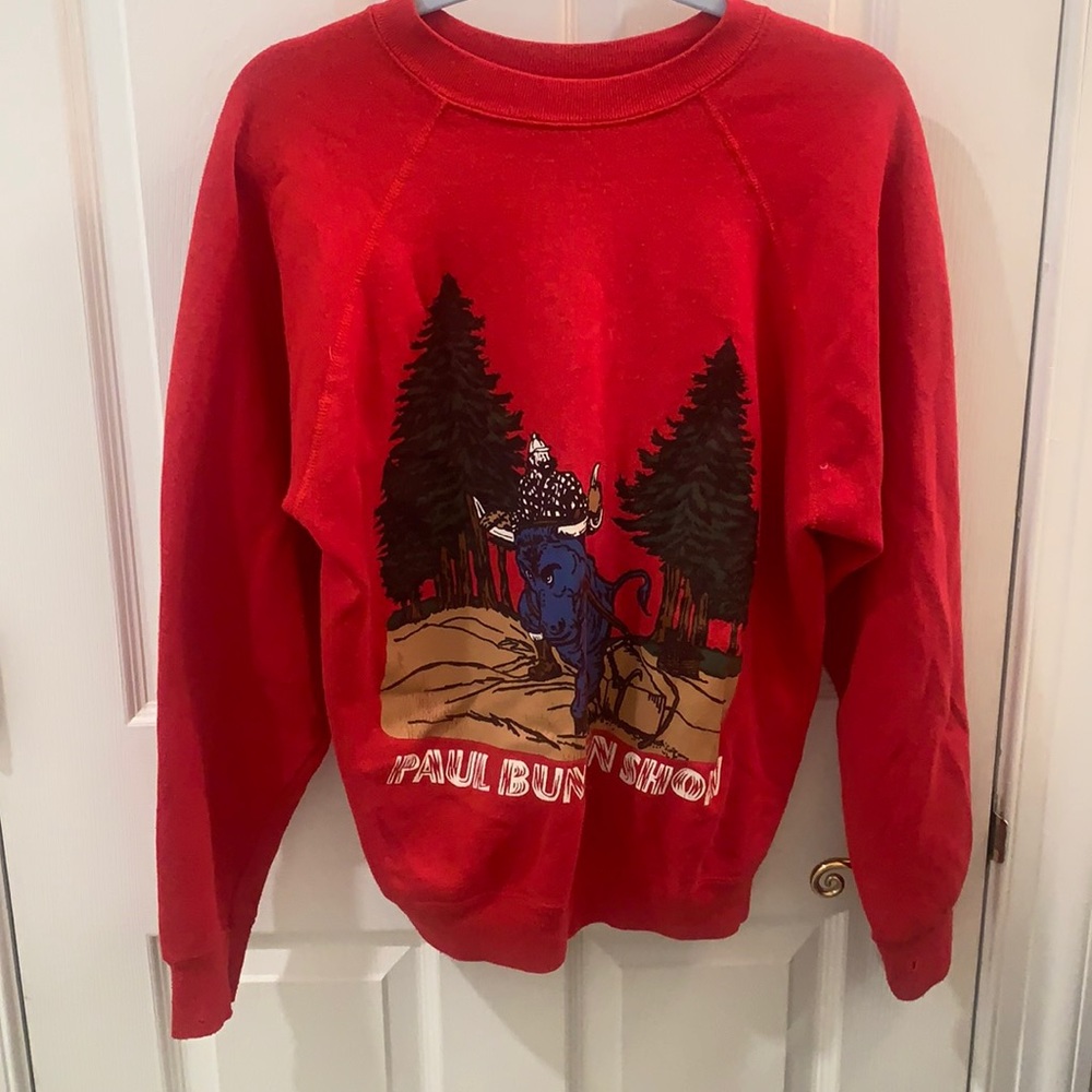 Vintage Paul Bunyan show sweatshirt